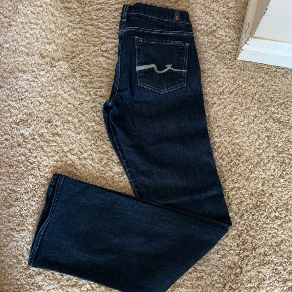 Like new denim boot cut jeans
